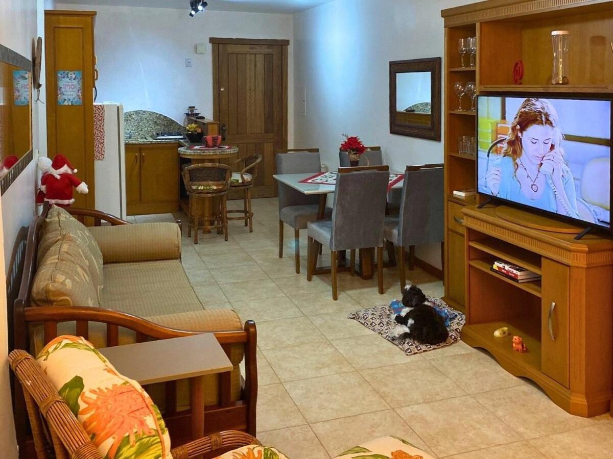 Apartamento No Residencial Village No Centro De Gramado, Com Piscina Aquecida E Hidromassagem Luaran gambar